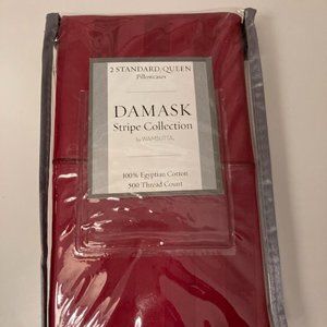 Damask Wamsutta 2 Standard/Queen Pillow cases
